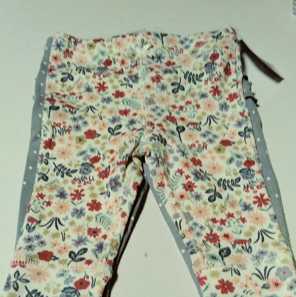 Carters Baby Girl 2 piece Pull on Pants